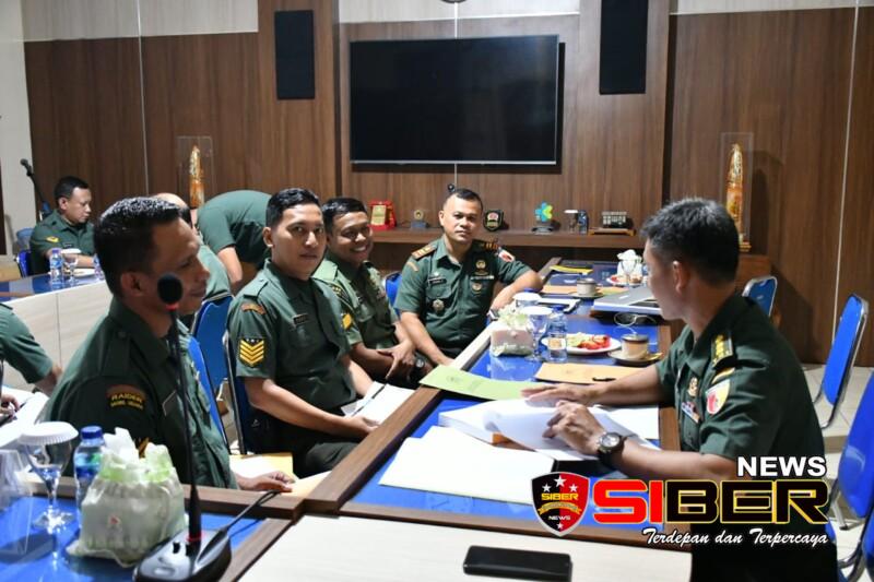 Kodim 0822 Bondowoso Terima Kunjungan Tim Wasrik Pos Audit Itdam&nbsp;V/Brawijaya