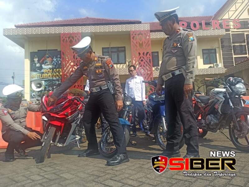 Respon Cepat Aduan Masyarakat Polres Situbondo Amankan 42 Motor Hendak Balapan&nbsp;Liar