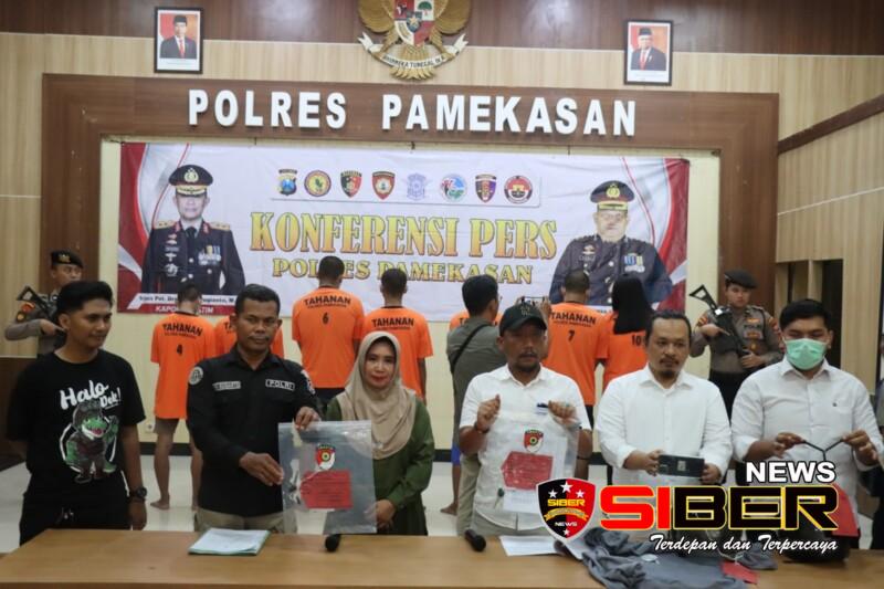 Polres Pamekasan Berhasil Ungkap Curanmor, Tersangka Pasutri dan Penadah&nbsp;Diamankan