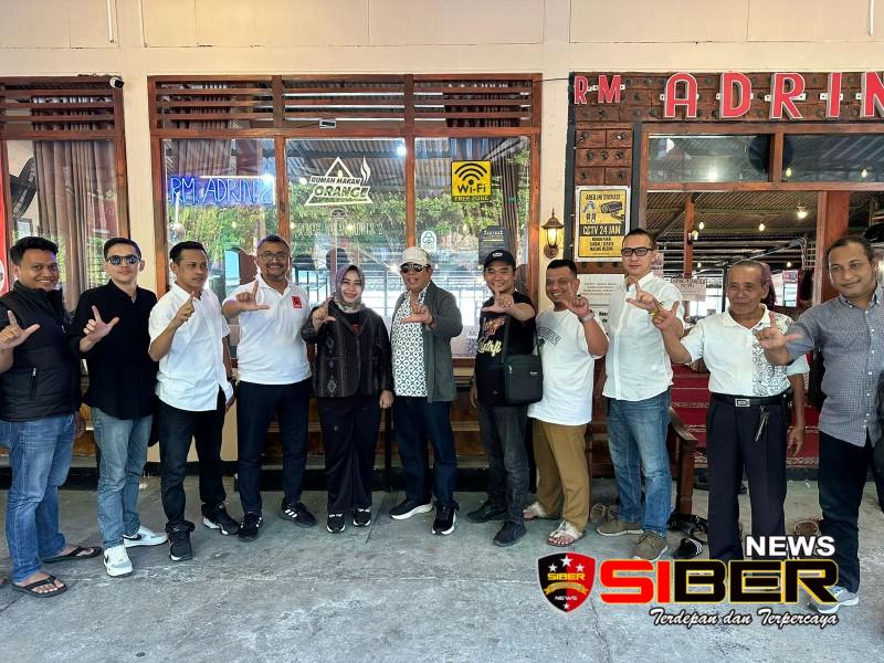 Pasukan Gibran Ponorogo Pererat Tali Silaturahmi di Telaga Ngebel Ponorogo