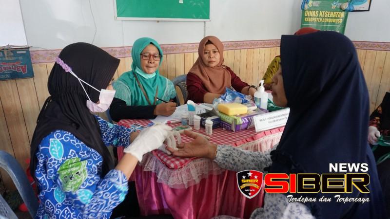 Persit Kodim 0822/Bondowoso Gelar Posbindu, Deteksi Dini Penyakit Tidak Menular