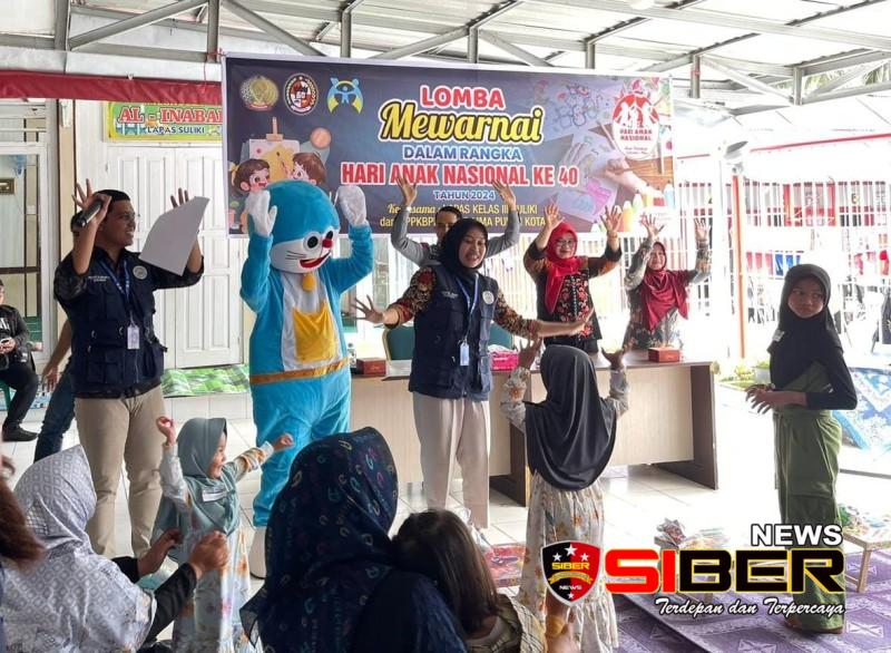 Hangat keluarga di Moment peringatan HAN ke-40 di Lapas Suliki.