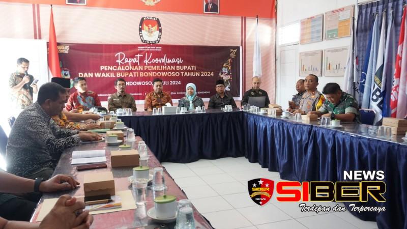 KPU Bondowoso Gelar Rapat Koordinasi Pilkada 2024
