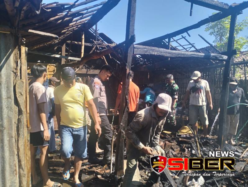 Si Jago Merah Kembali Beraksi Di Desa Suling Kulon Cermee Bondowoso, Seekor Sapi Terbakar