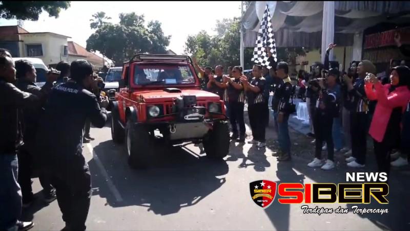 HUT Bhayangkara Ke 78 Polres Bondowoso adventure off road di ikuti Ratusan off roader se Jawa – Bali Lakukan Baksos