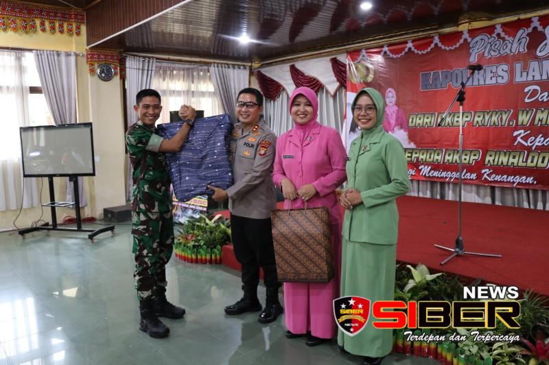 Komandan Kodim 0422/LB Hadiri Pisah Sambut Kapolres Lampung&nbsp;Barat