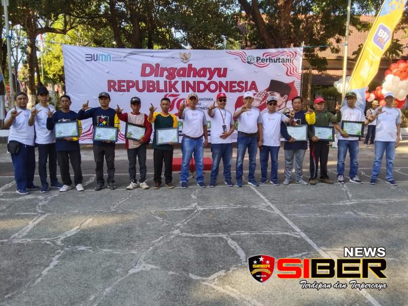 Karyawan Karyawati KPH Bondowoso Laksanakan Rangkaian Lomba, Peringati HUT RI&nbsp;ke-79