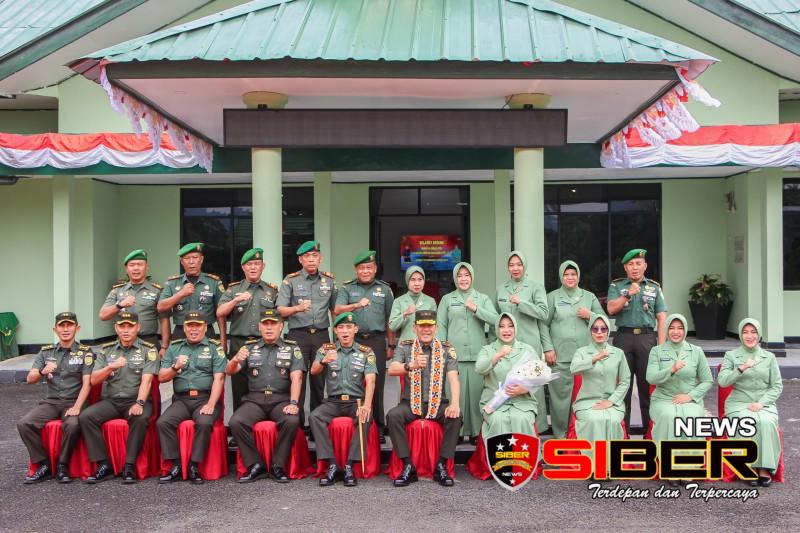 Kunjungan Kerja Danrem 043/Gatam Brigjen TNI Rikas Hidayatullah ke Kodim 0422/Lampung Barat