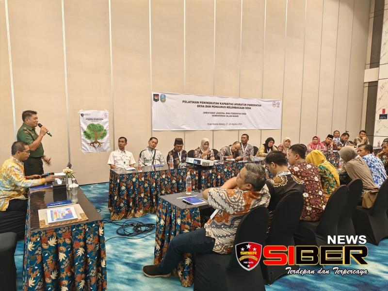 Kasdim 0822/Bondowoso Beri Pelatihan Kepemimpinan pada Aparatur Desa se-Jawa&nbsp;Timur