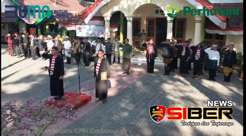 KPH Bondowoso Beserta Jajarannya Gelar Upacara Bendera Peringati HUT Proklamasi RI&nbsp;ke-79