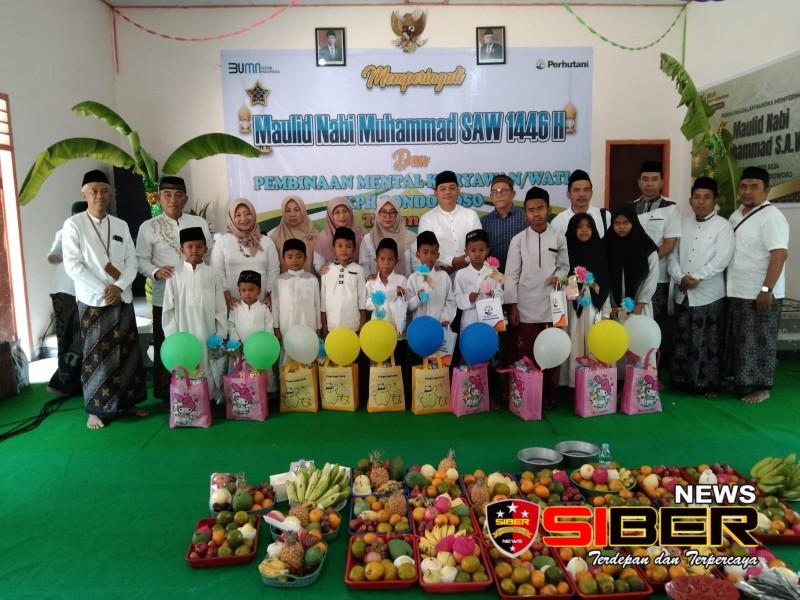 KPH Bondowoso Gelar Acara Maulid Nabi Muhammad SAW, Sekaligus Berikan Santunan Kepada Anak Yatim Piatu