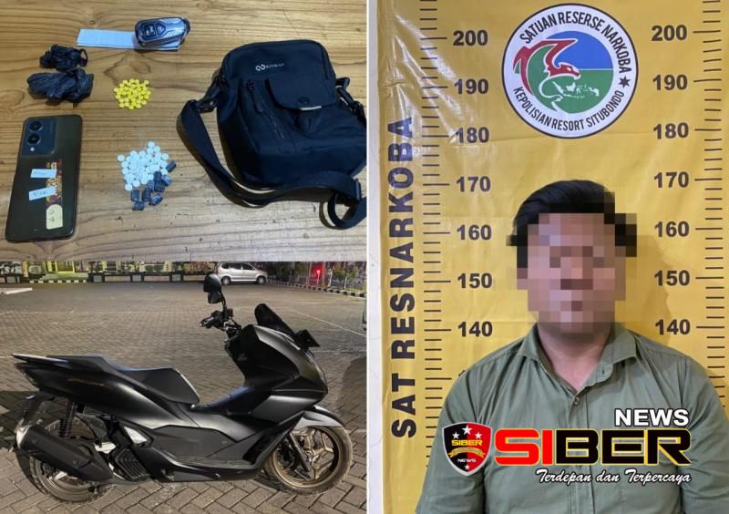 Berantas Peredaran Narkoba, Polres Situbondo Tangkap Pengedar Pil Trex Dan Dextro