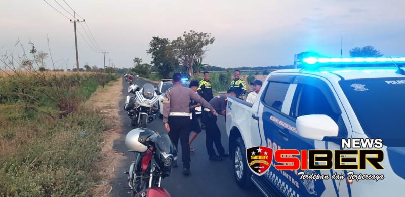 Tindak Lanjuti Laporan Masyarakat Adanya Balap Liar, Satlantas Polres Situbondo Amankan Dua Kendaraan motor Didesa Duwet Kec.Panarukan
