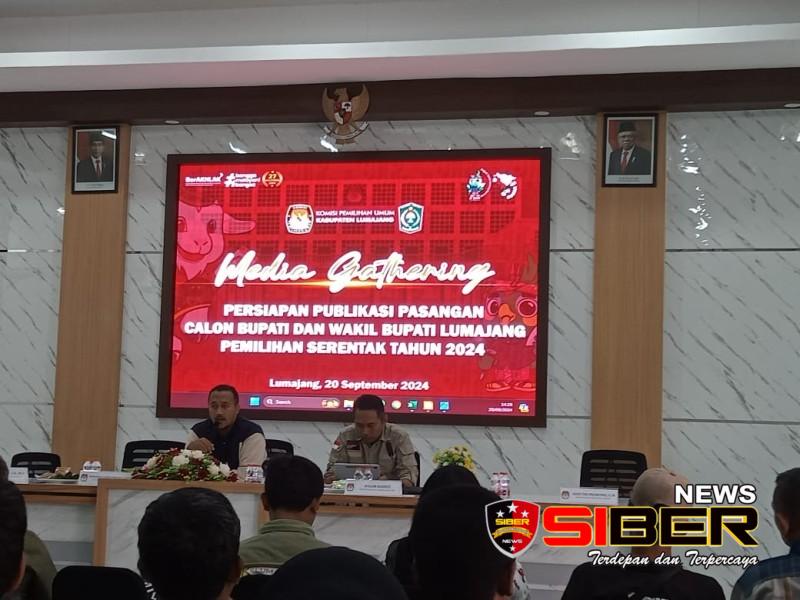KPUD Lumajang dan Media Menggelar Persiapan Publikasi Pemilihan Bupati dan Wakil Bupati Pilkada Serentak 2024