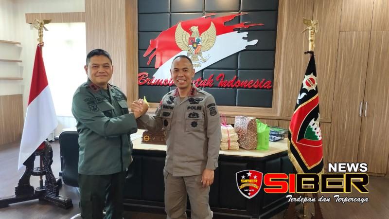 KPH Bondowoso Laksanakan Kunjungan Kerja dan Koordinasi Dengan Kepala PUSDIK BRIMOB Watukosek