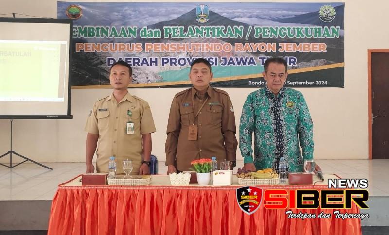 KPH Bondowoso Gelar Pembinaan Organisasi dan Pelantikan Penhustindo Rayon Jember Periode 2024-2029